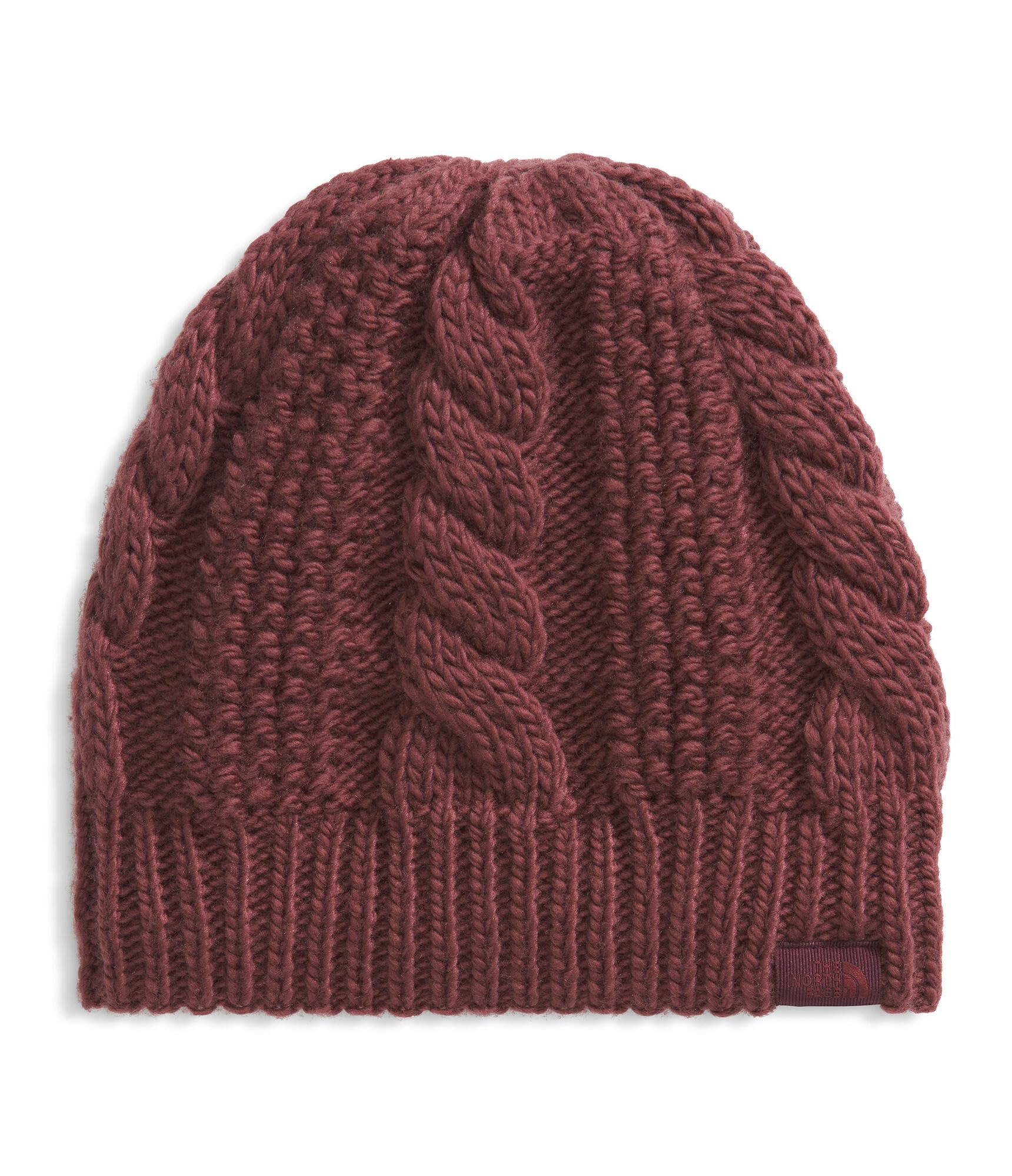 THE NORTH FACE Women's Oh Mega Beanie | Deep Fit, Cuffed Winter Hat with Soft Cable Knit Texture & Fleece Lining